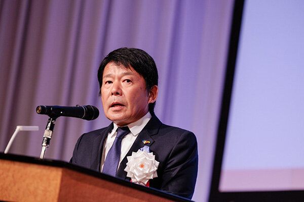 主催者挨拶 一般社団法人コンピュータエンターテインメント協会<br>（CESA）会長 辻󠄀本 春弘<