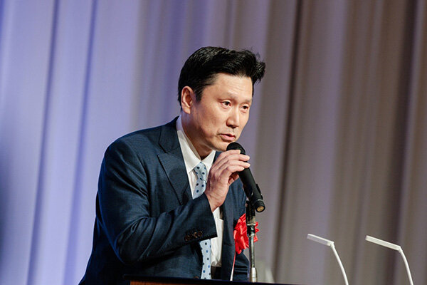 ご来賓挨拶 文化庁 審議官 森友 浩史様